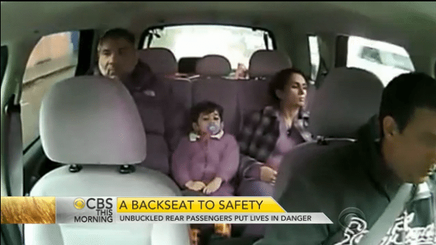 Back Seat Seatbelts